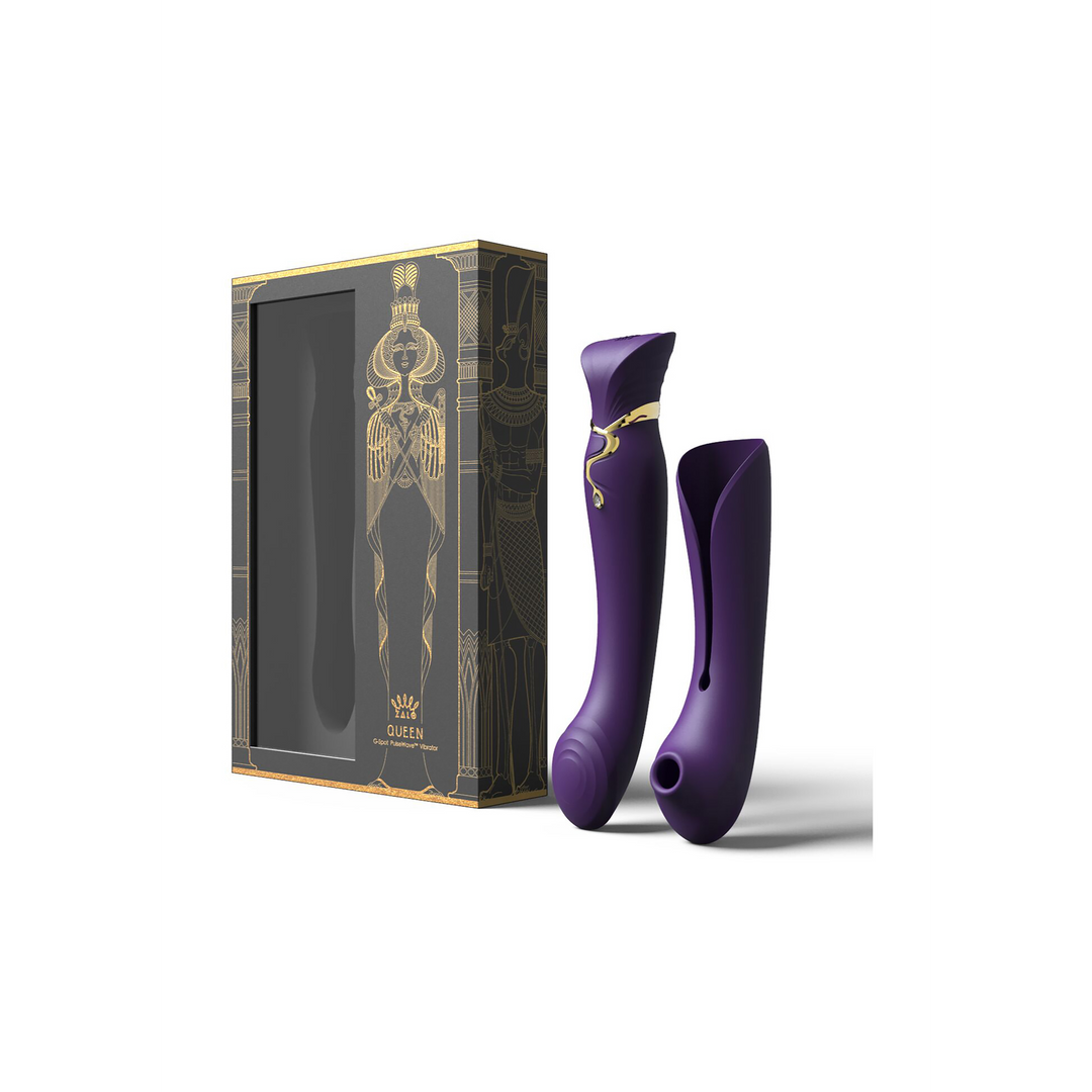 Queen - G-Spot Vibrator and Air Pulse Stimulator 2