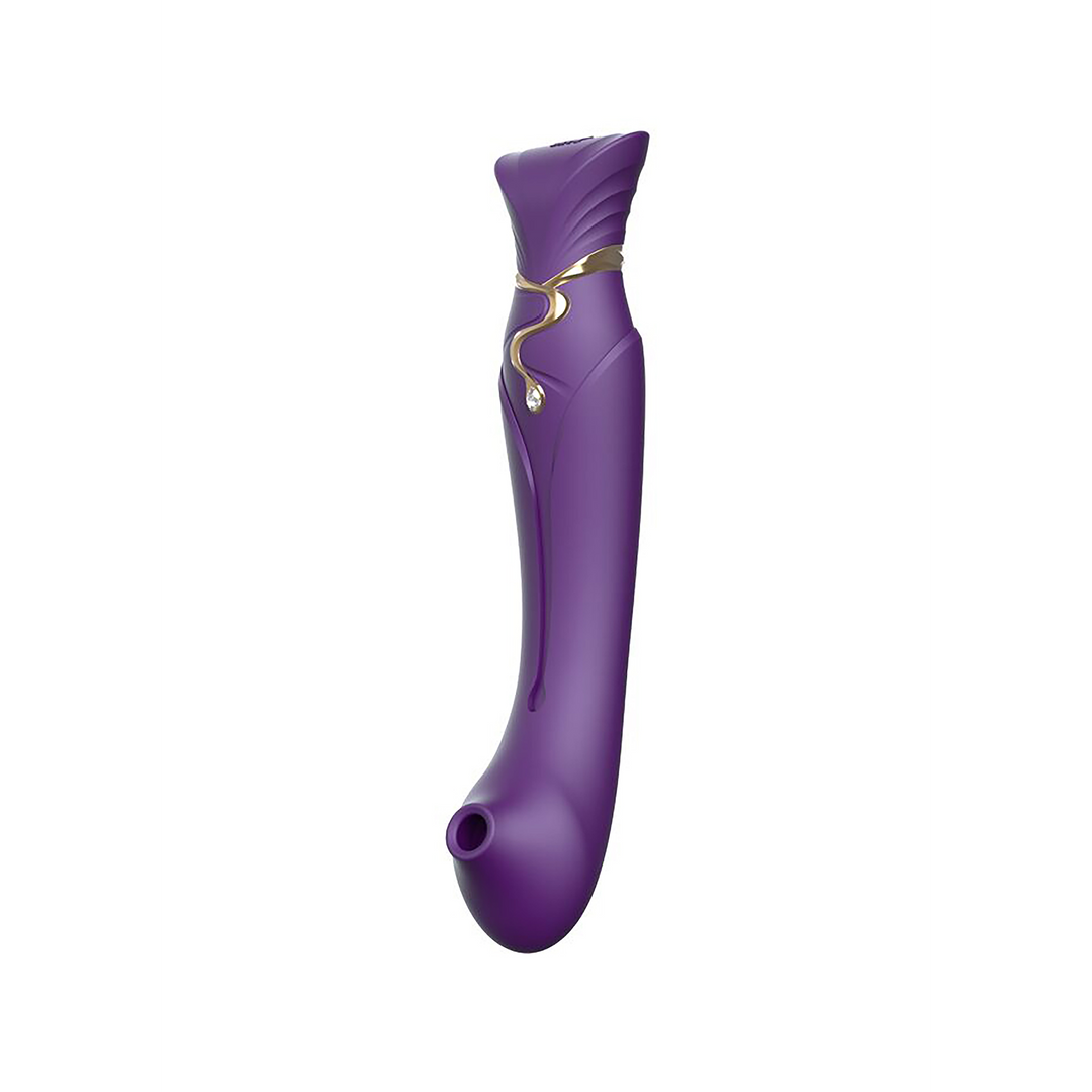 Queen - G-Spot Vibrator and Air Pulse Stimulator 4
