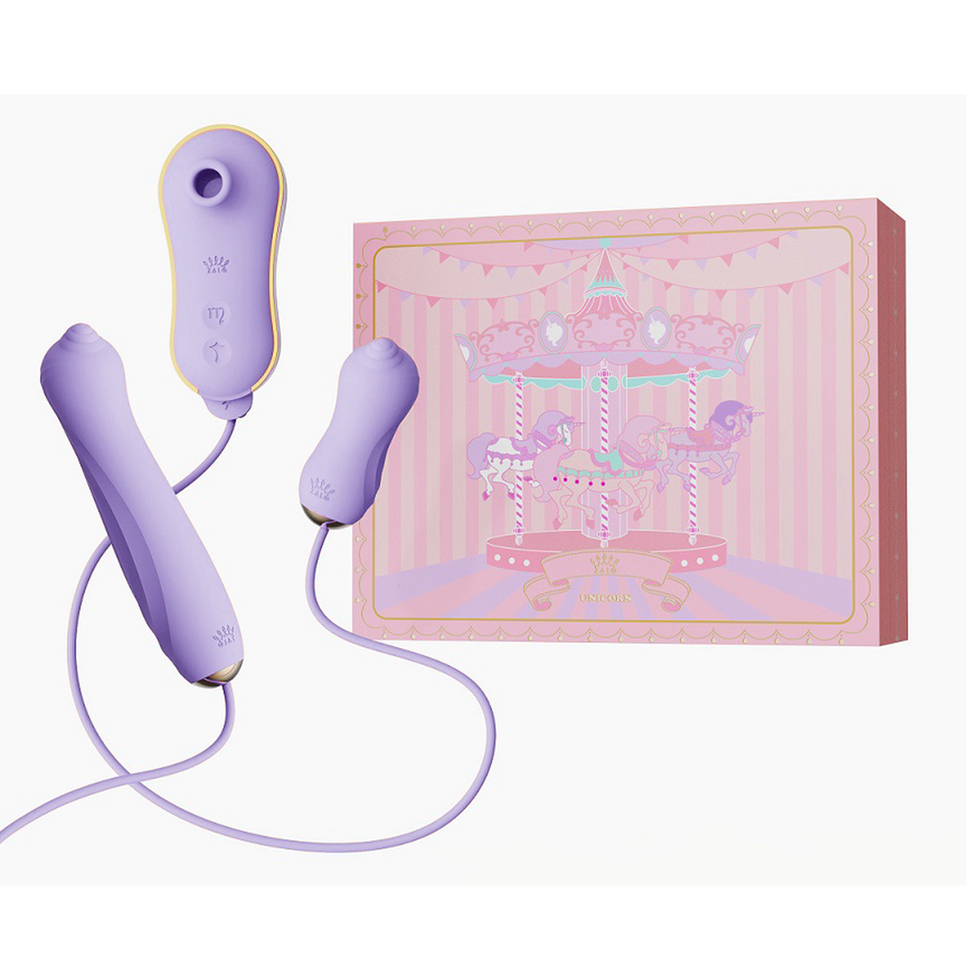 Sucking Vibrator with Pump and Different Attachments 2