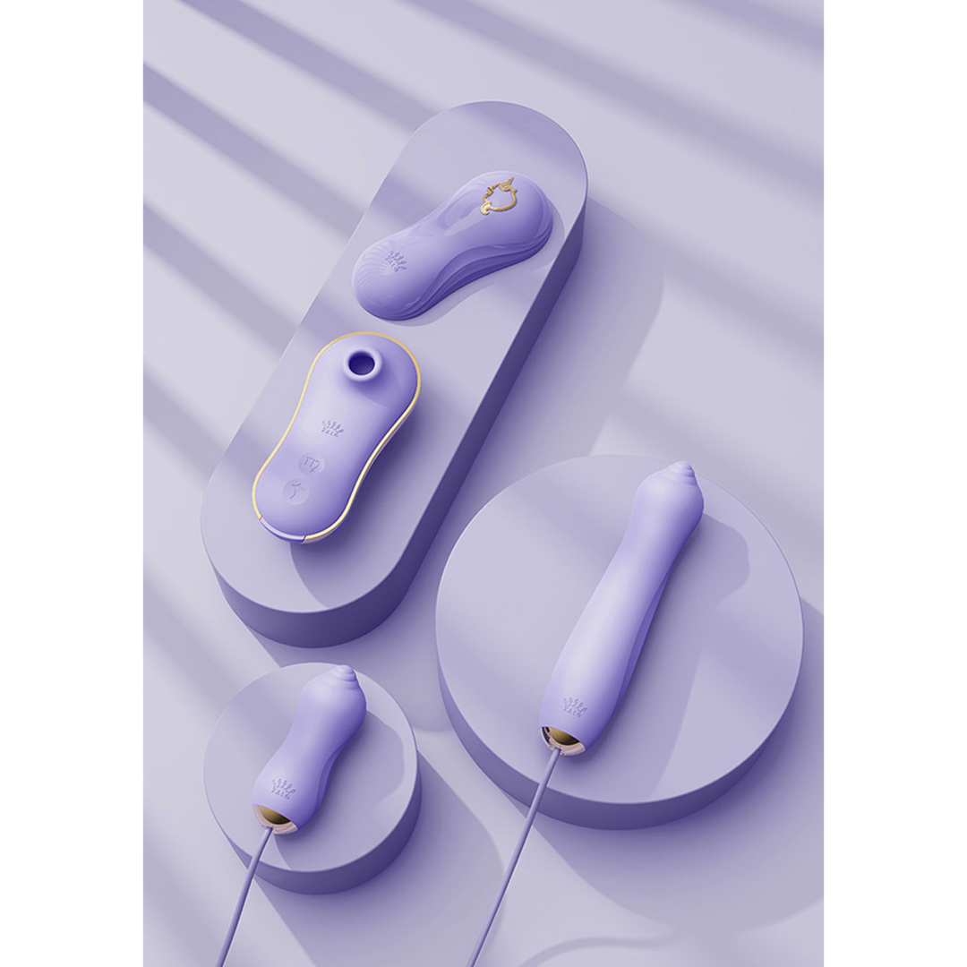Sucking Vibrator with Pump and Different Attachments 4