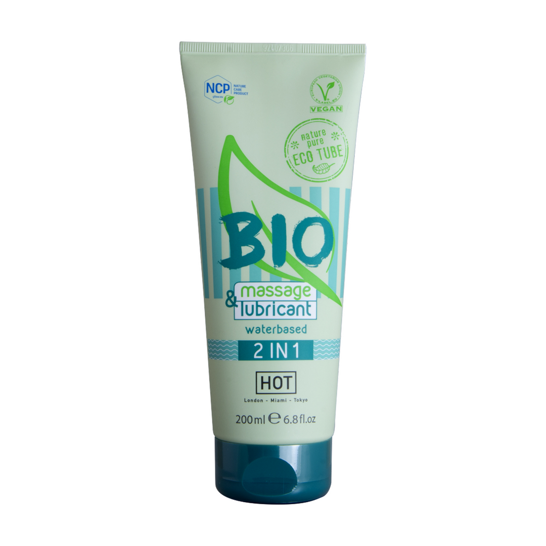 2 In 1 Massage and Waterbased Lubricant - 7 fl oz / 200 ml 1