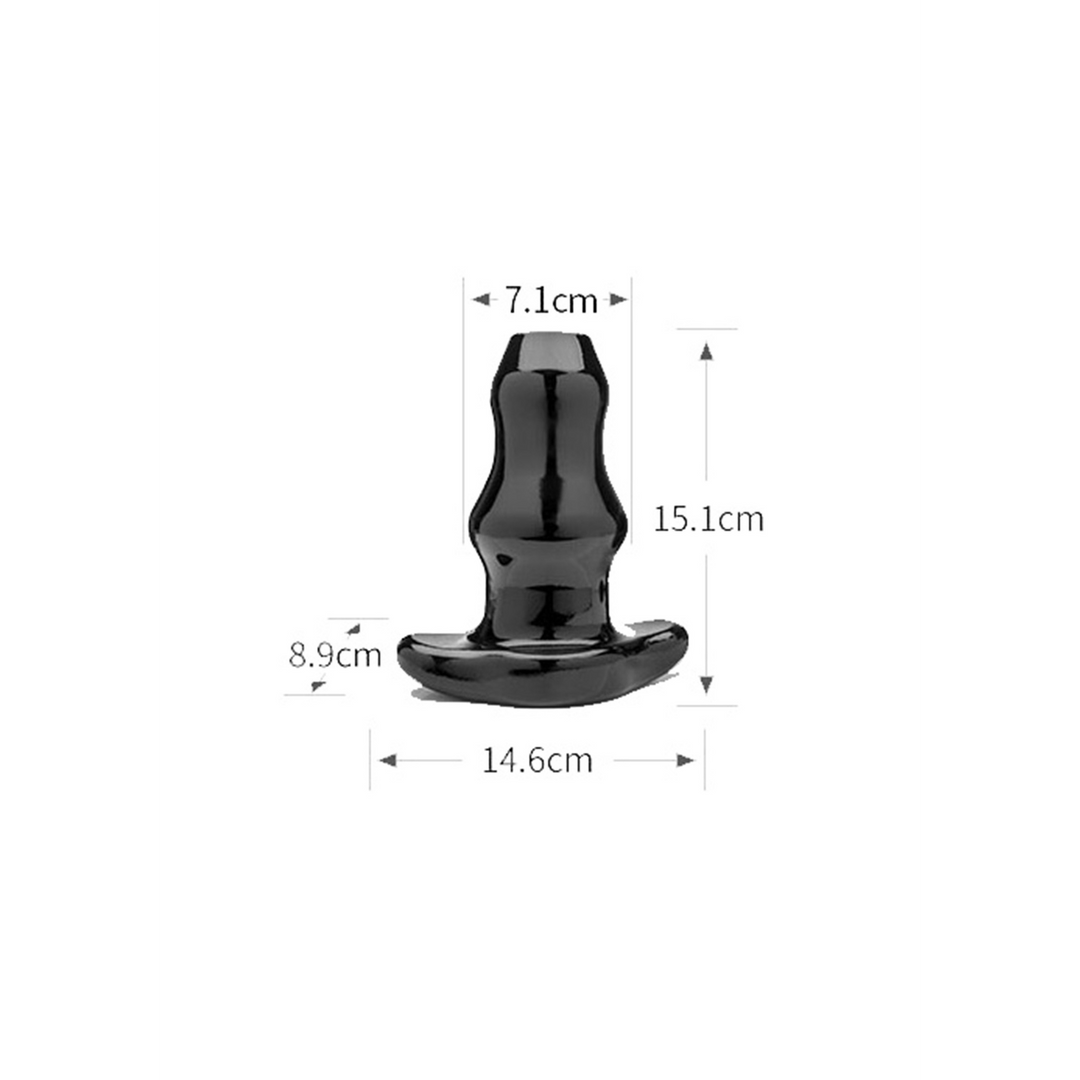Double Tunnel Plug - Hollow Butt Plug - L 3