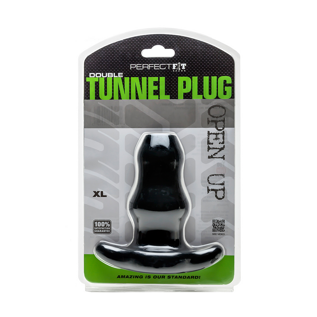 Double Tunnel Plug - Hollow Butt Plug - XL 2