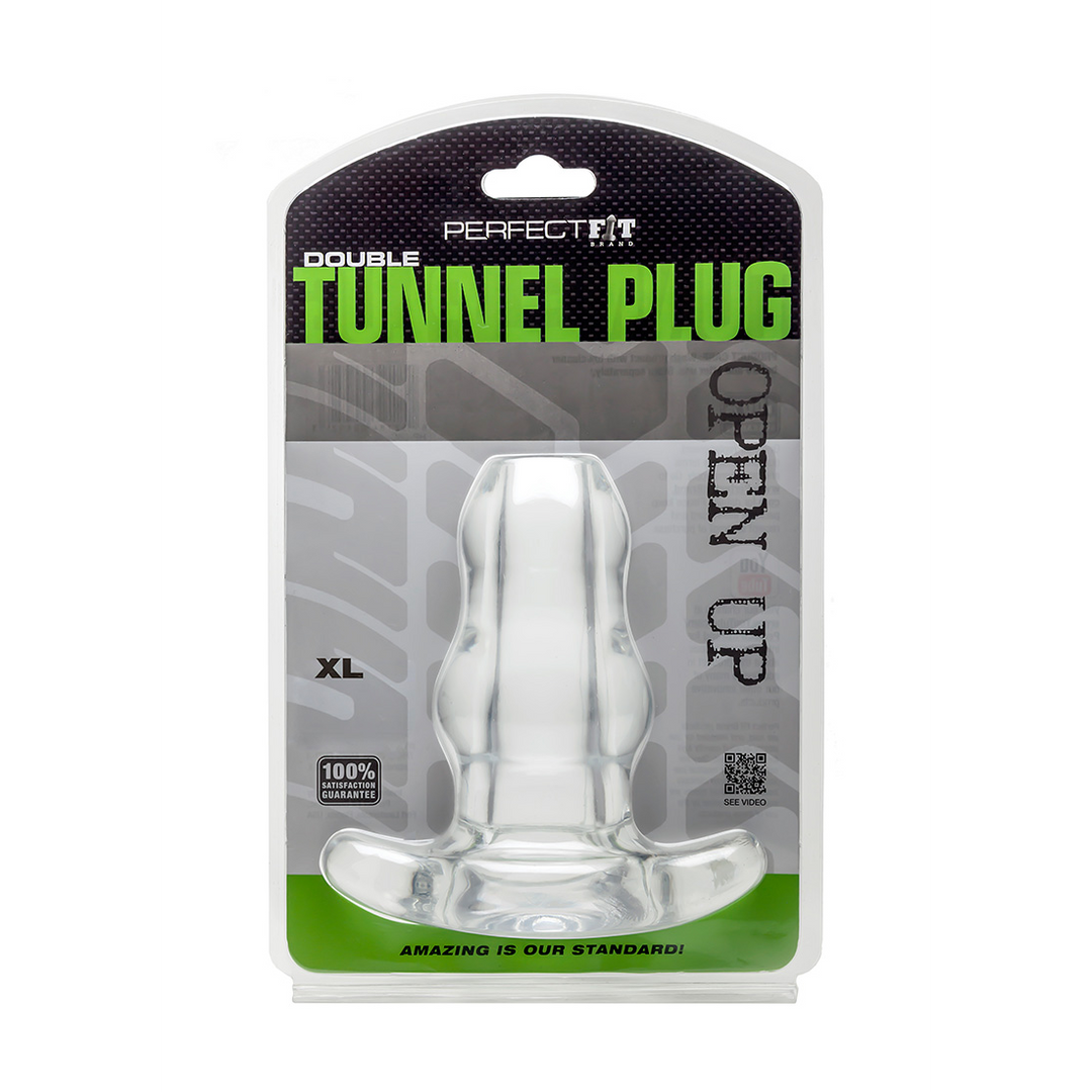 Double Tunnel Plug - Hollow Butt Plug - XL 2