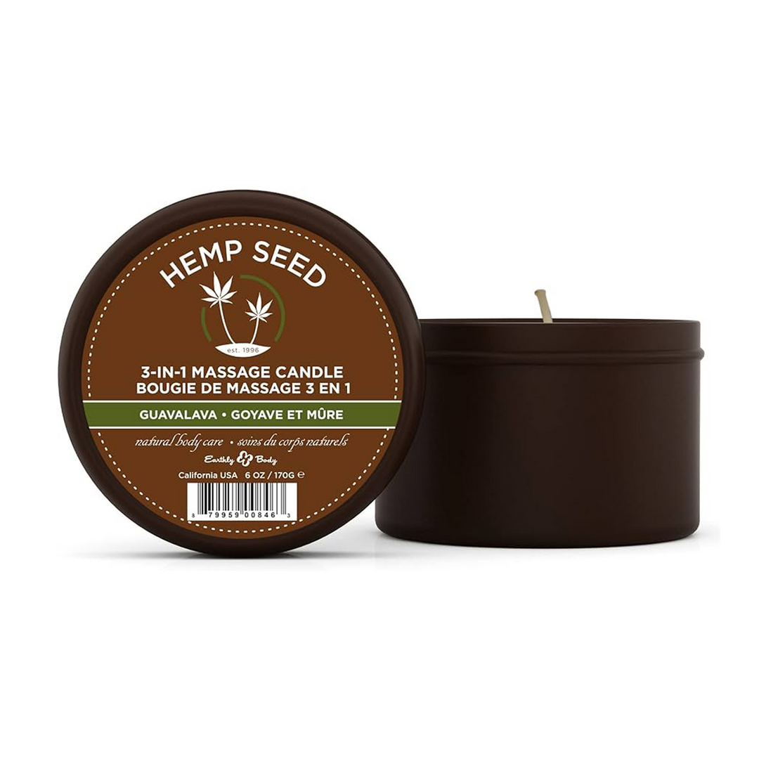 Guavalava massage candle - 6 oz / 170 gr 1
