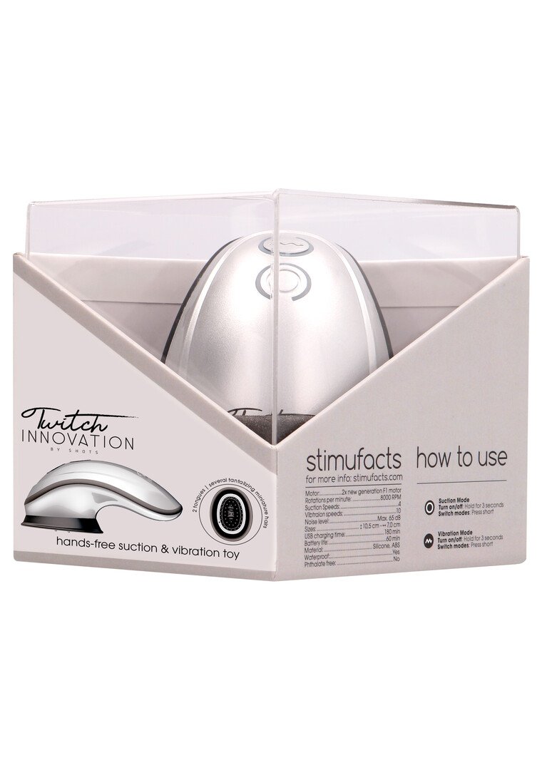 Twitch - Handsfree Suction and Vibration Toy 2