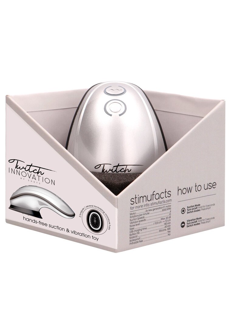 Twitch - Handsfree Suction and Vibration Toy 4