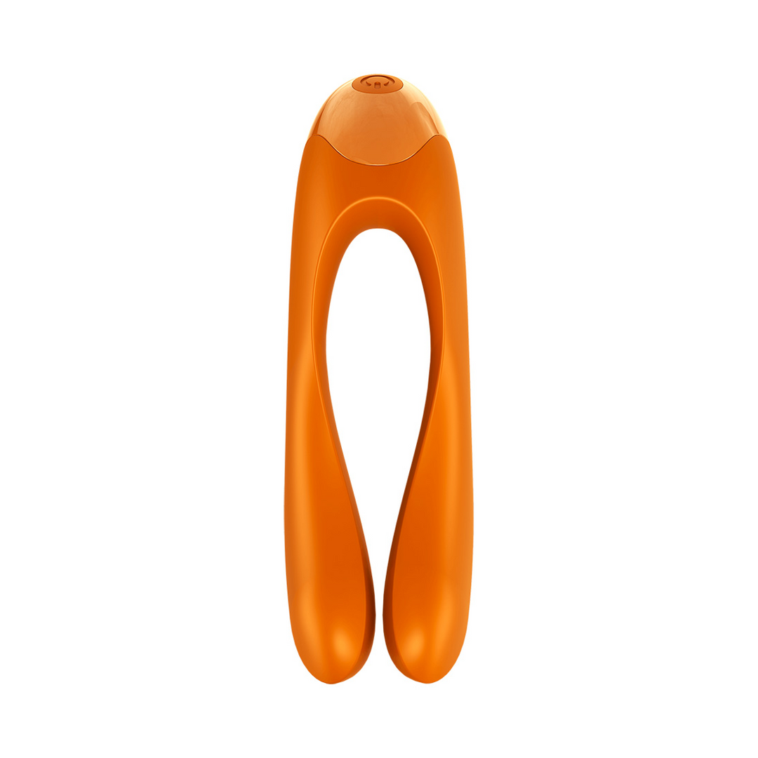 Candy Cane - Finger Vibrator for Intimate Zones - Orange 3