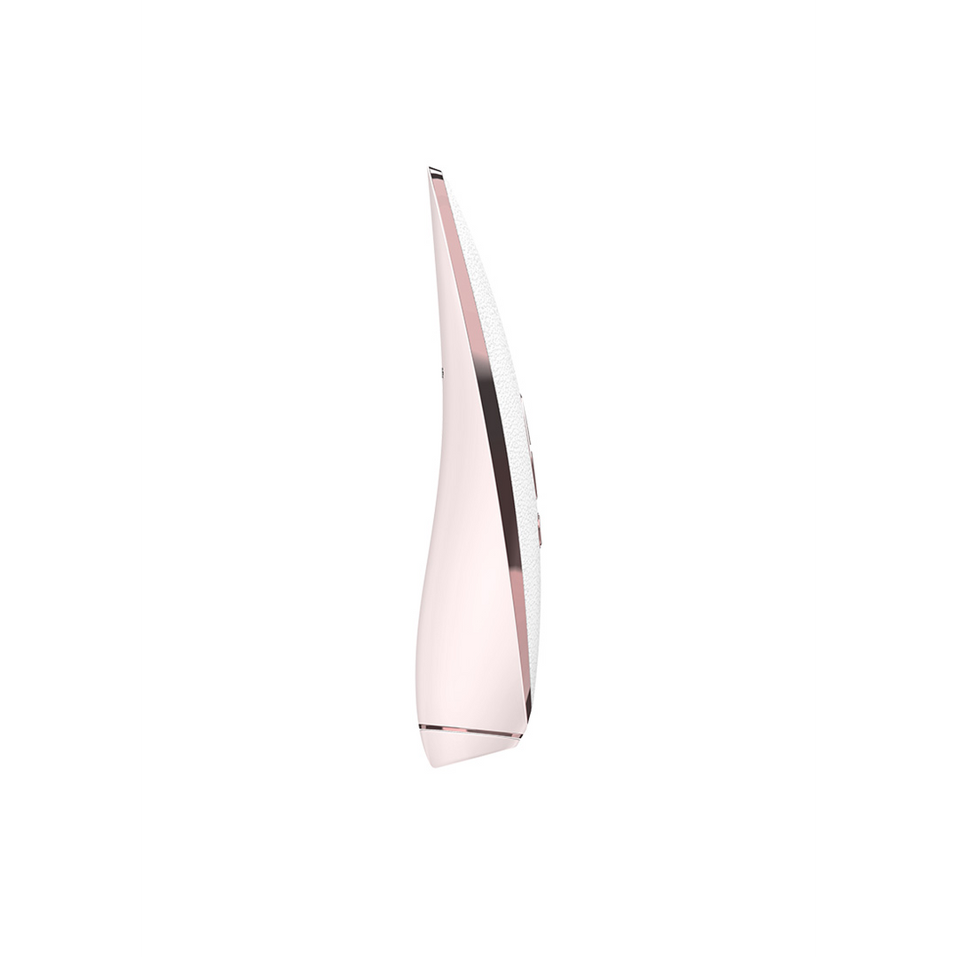 Prêt-á-Porter - Luxury Air Pulse Stimulator and Vibration - White/Rose Gold 5