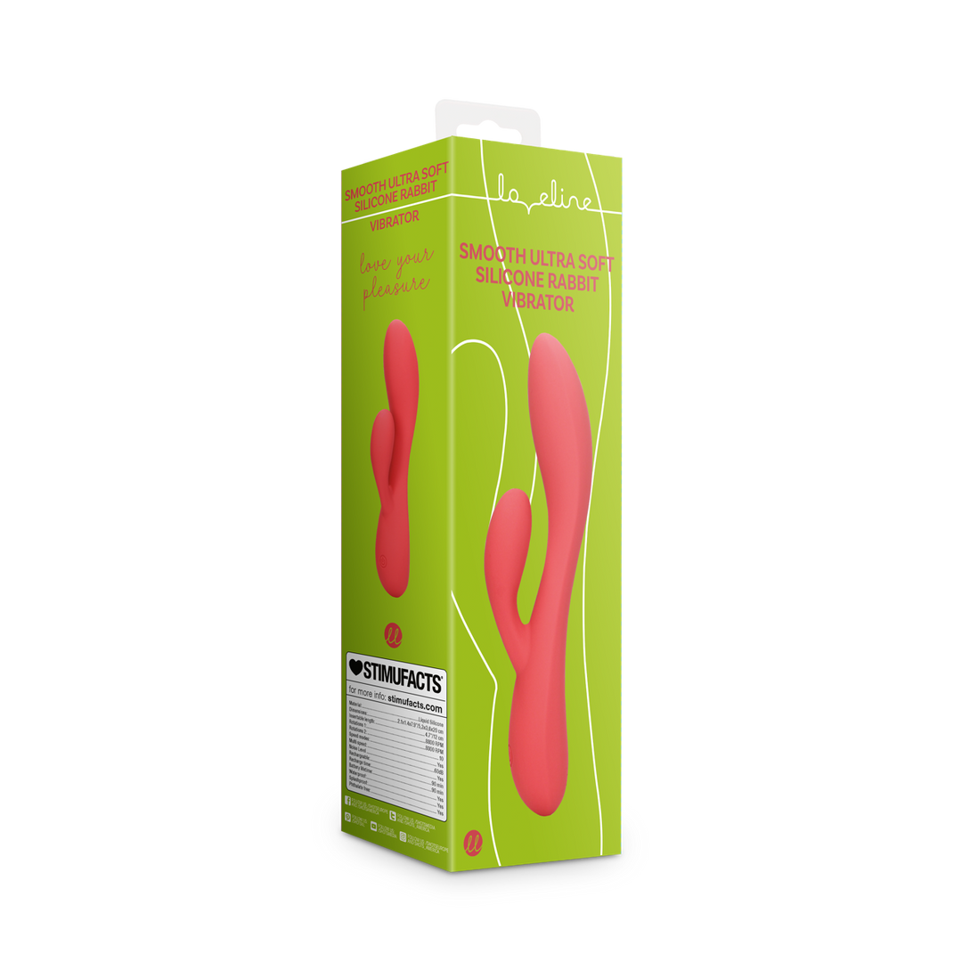Smooth Ultra Soft Silicone Rabbit Vibrator - Astro Dust 2