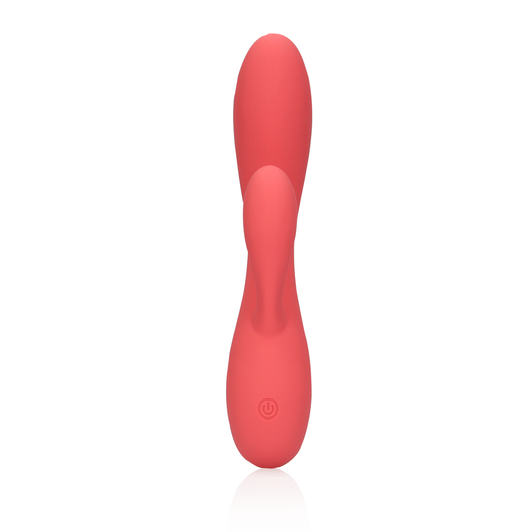 Smooth Ultra Soft Silicone Rabbit Vibrator - Astro Dust 5