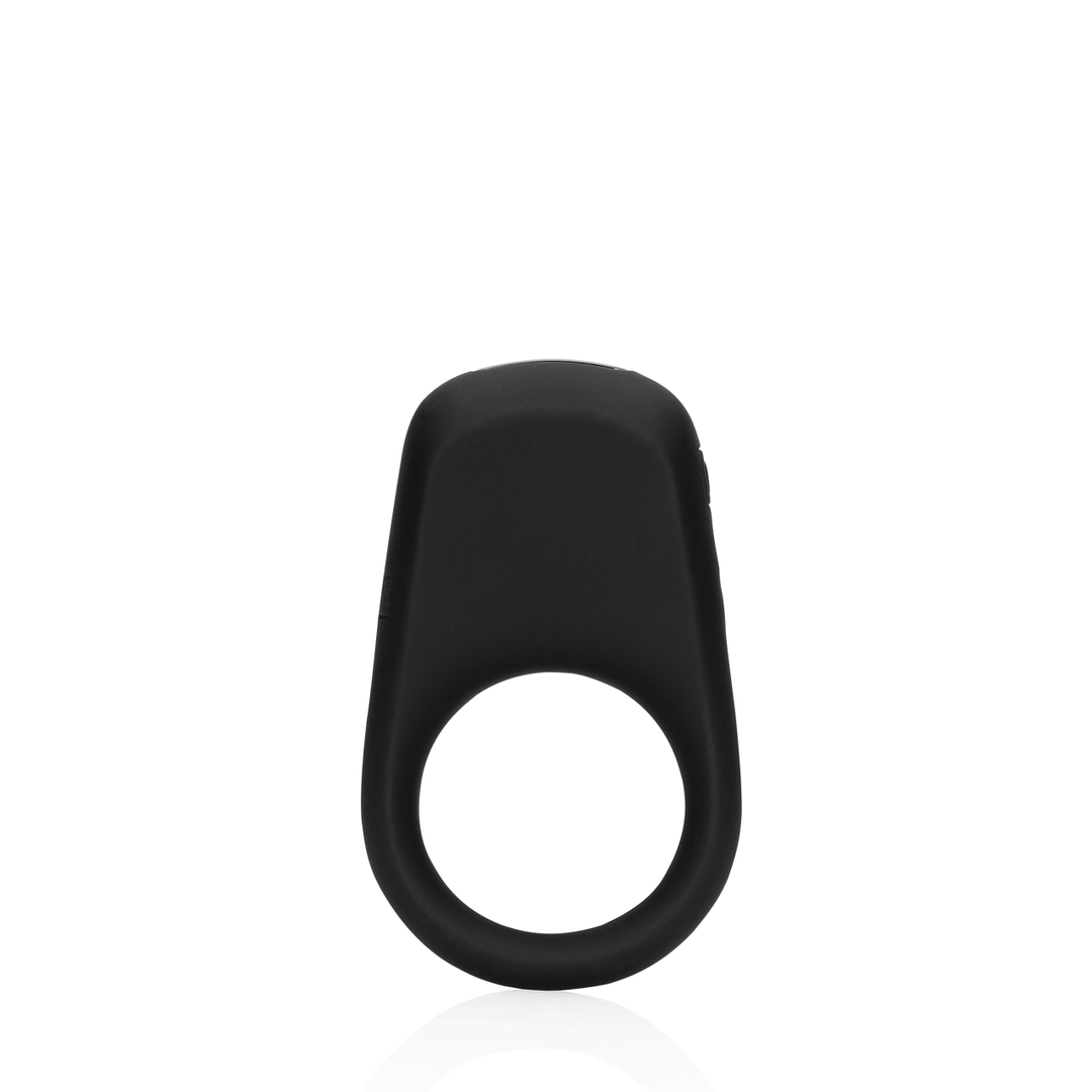 Vibrating Cock Ring - Licorice Black 5
