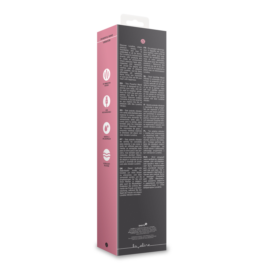 Powerful Wand Vibrator - Charbone 3