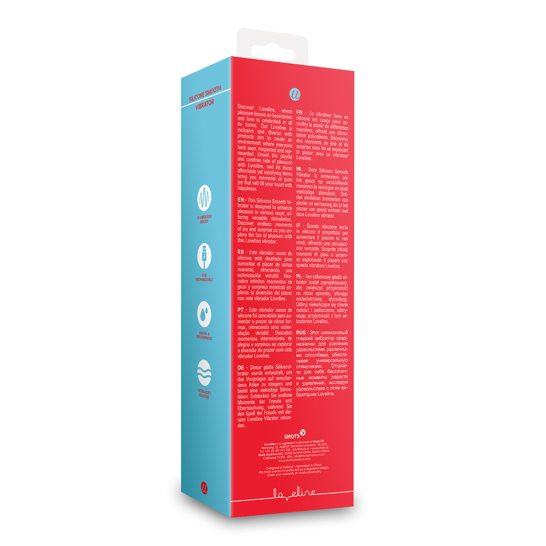 Silicone Smooth Vibrator - Salsa 3