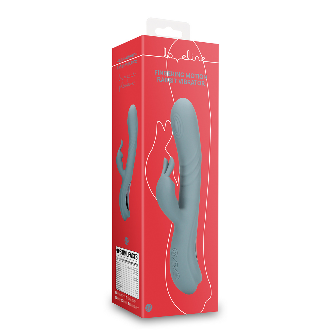 Fingering Motion Rabbit Vibrator - Weathervane Grey 2