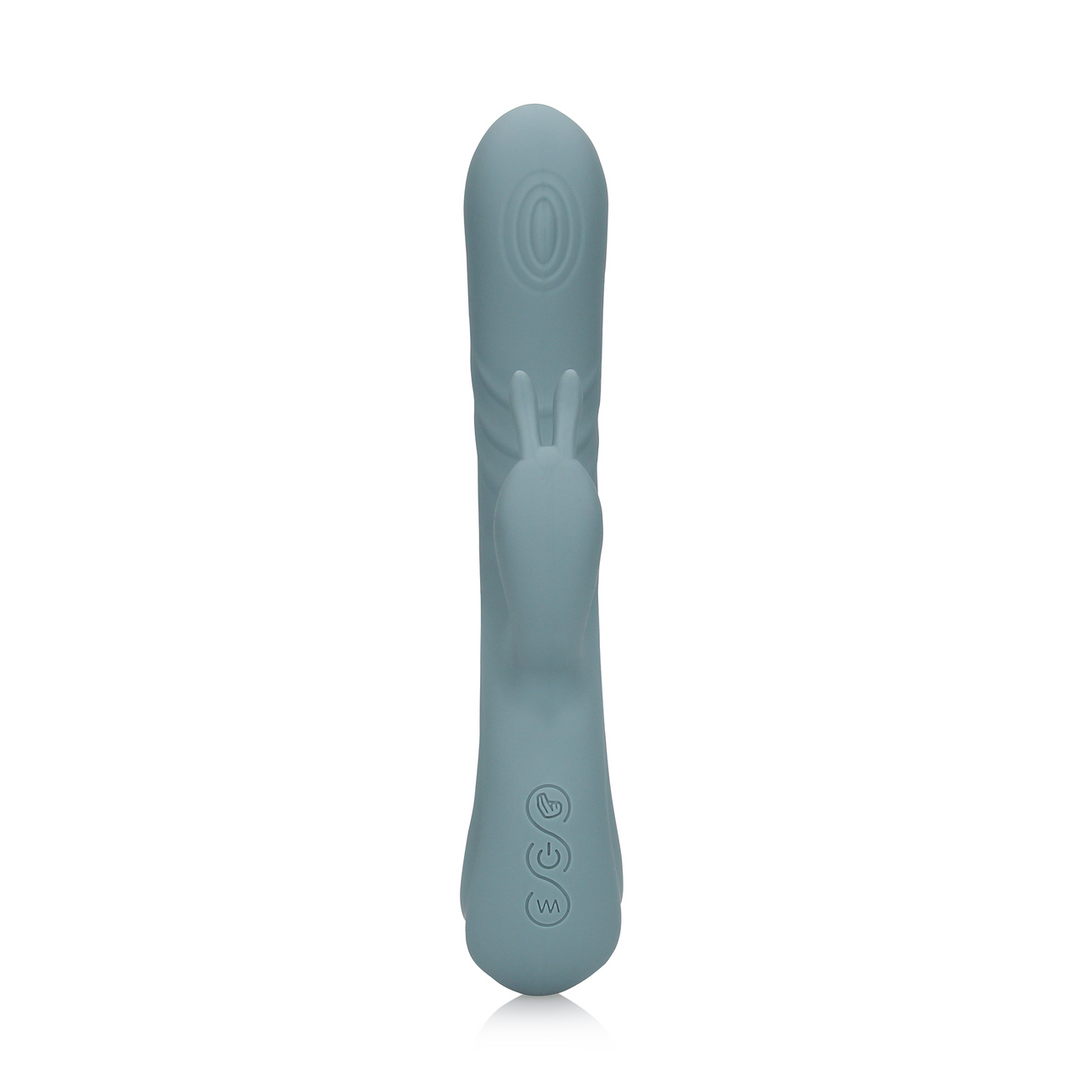 Fingering Motion Rabbit Vibrator - Weathervane Grey 5