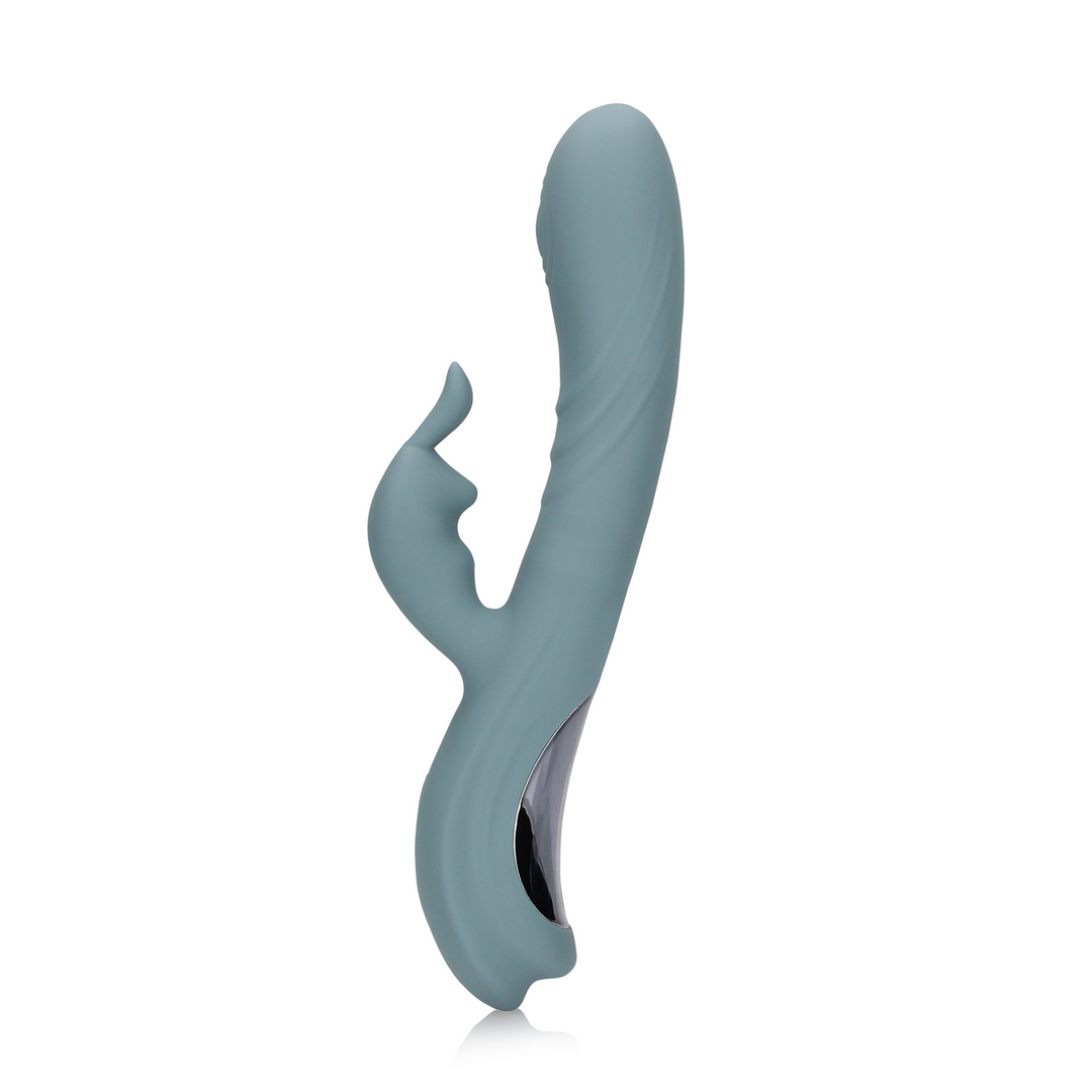 Fingering Motion Rabbit Vibrator - Weathervane Grey 6