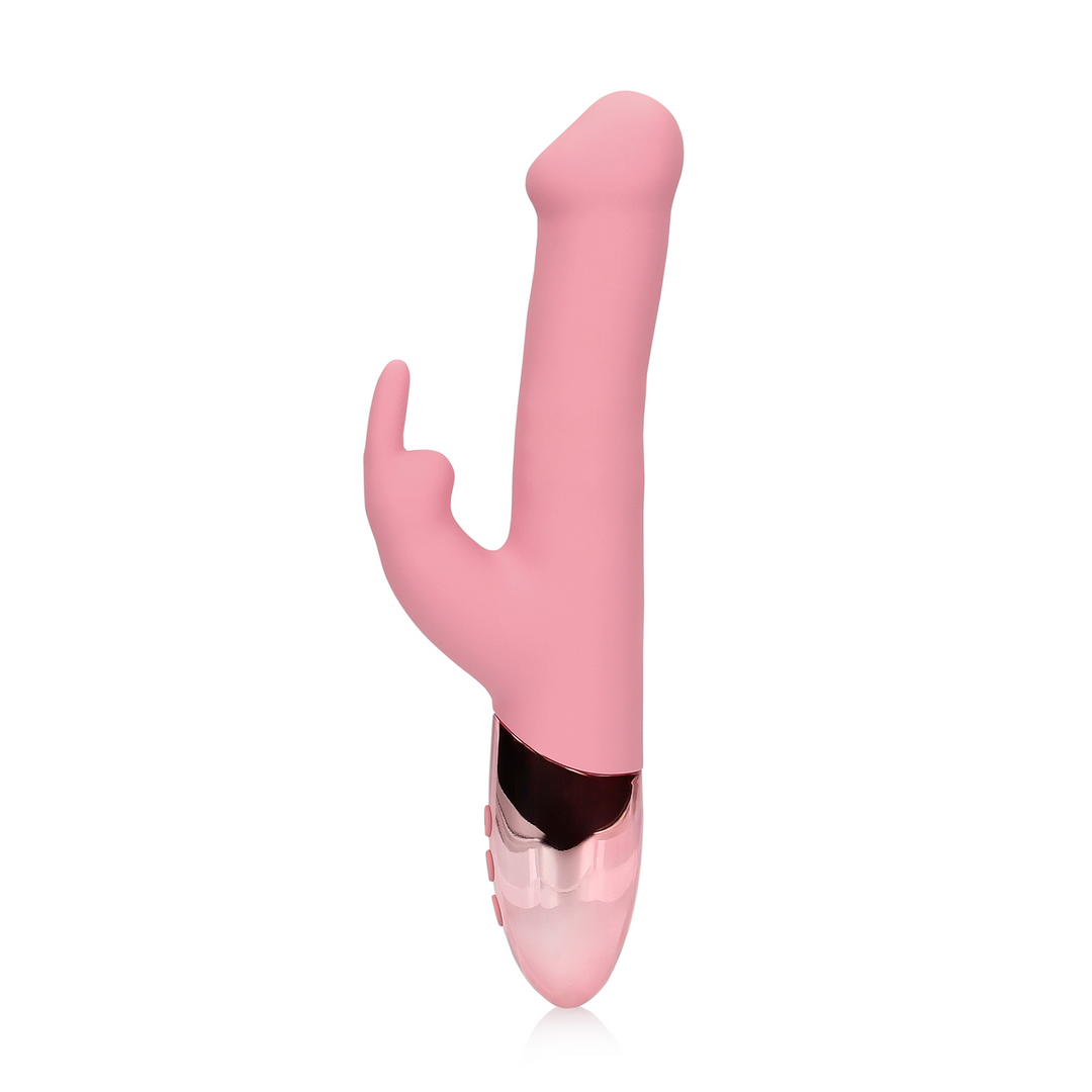 Rotating Beads Rabbit Vibrator - Pink Arabesque 6