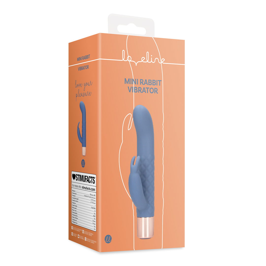 Mini Rabbit Vibrator - Blue Horizon 2