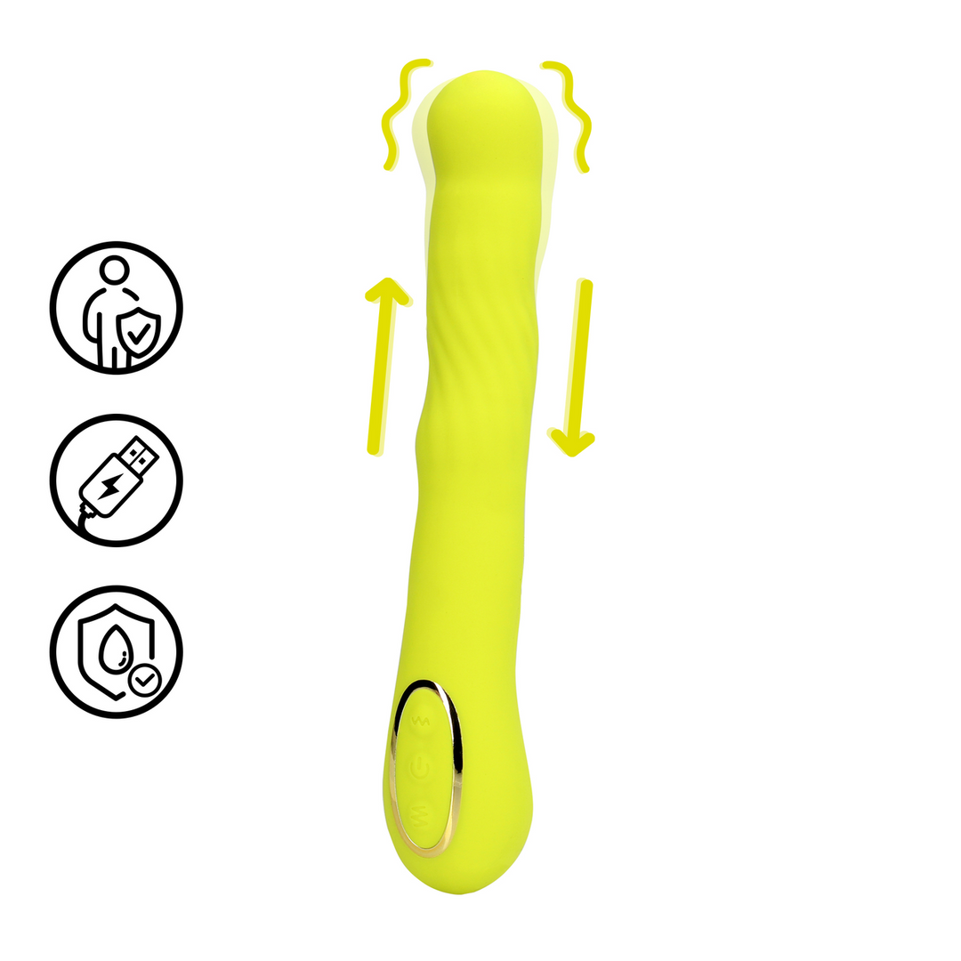 Wiggle G-Spot Vibrator - Lime Passion 1