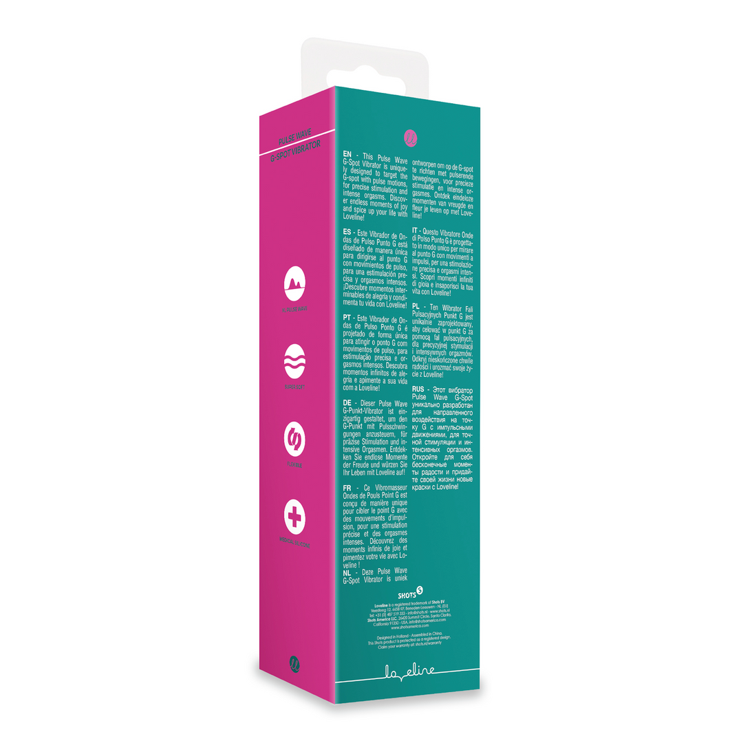 Pulse Wave G-Spot Vibrator - Green Crystal 3