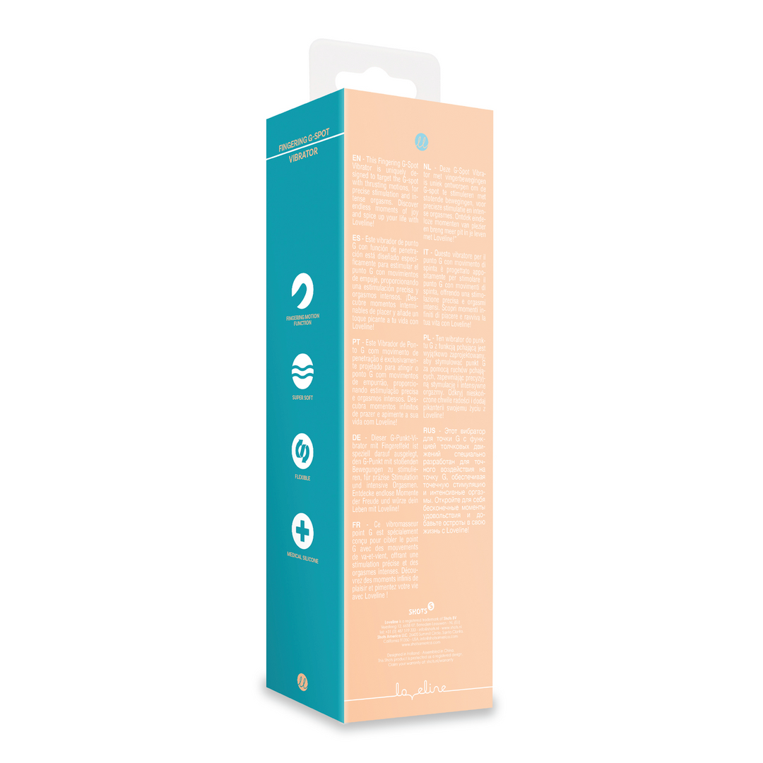 Fingering G-Spot Vibrator - Peach Fuzz 3