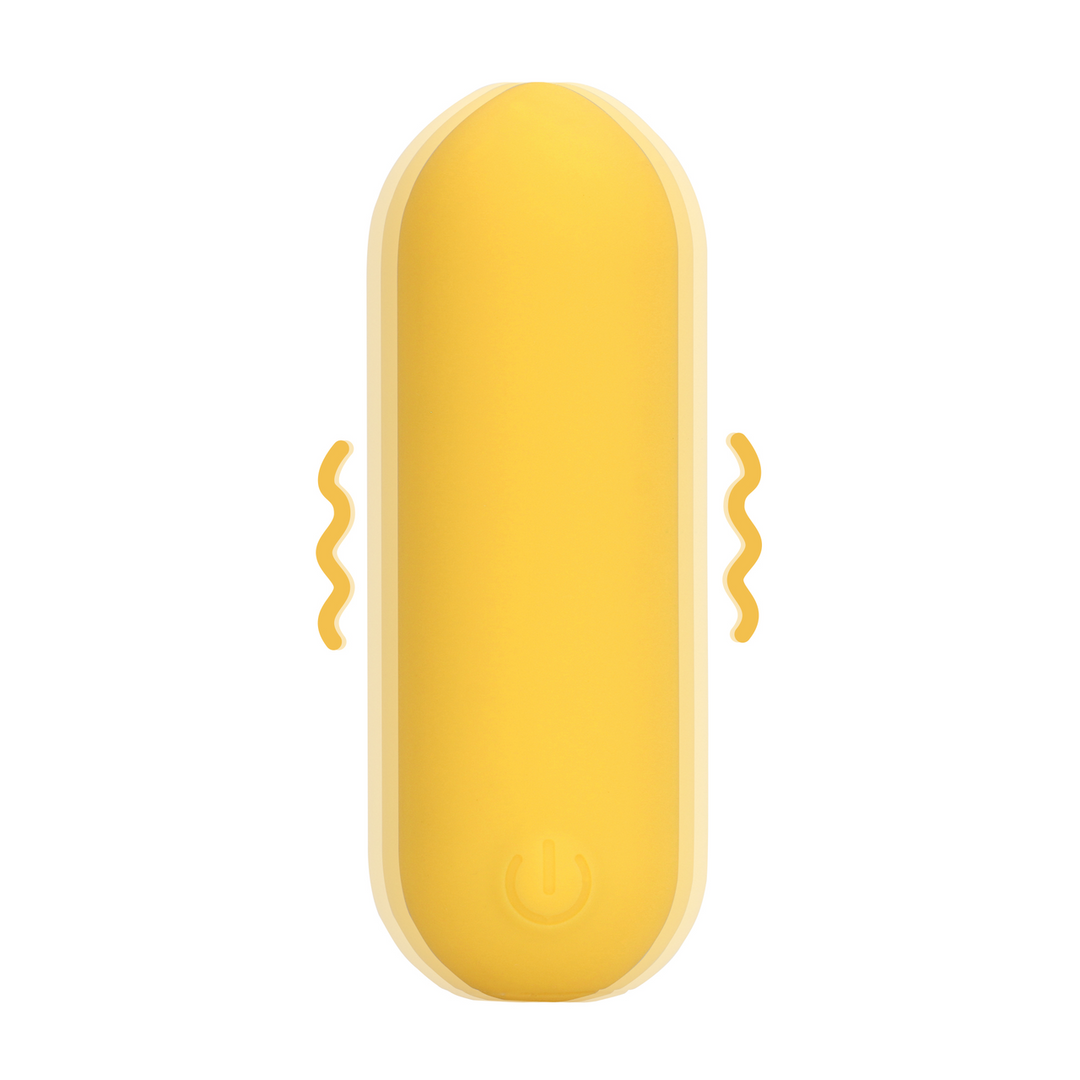 Smooth Bullet Vibrator - Sunpac Yellow 1