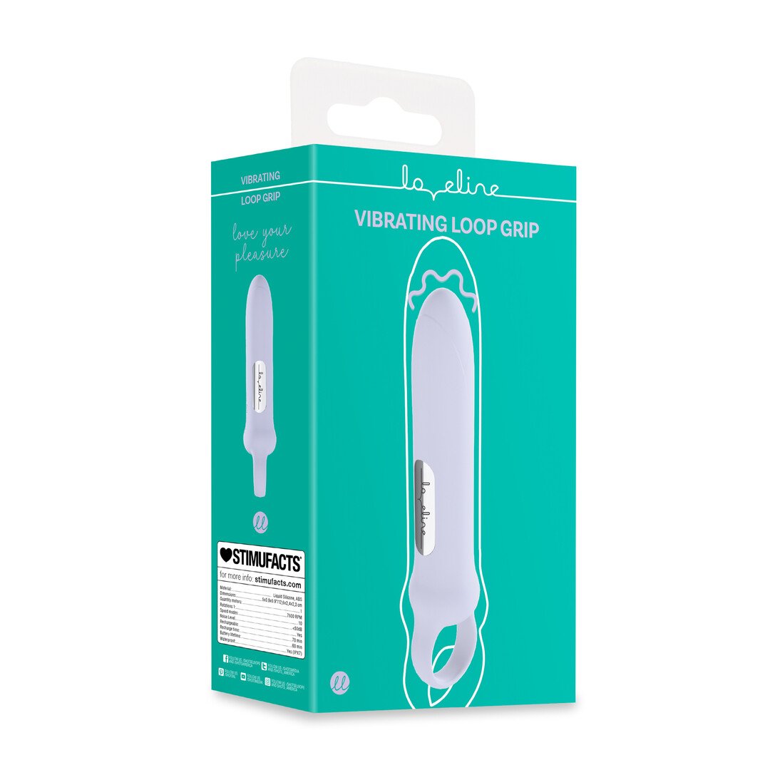 Vibrating Loop Grip - Lavender 2