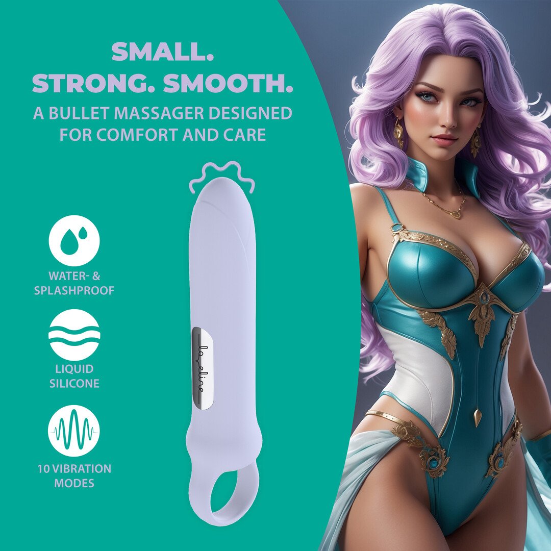 Vibrating Loop Grip - Lavender 5