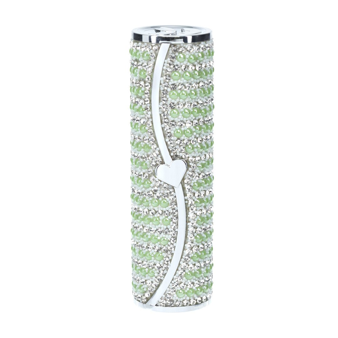 Candy - Lipstick Vibrator with 4 Attachments - Green 5