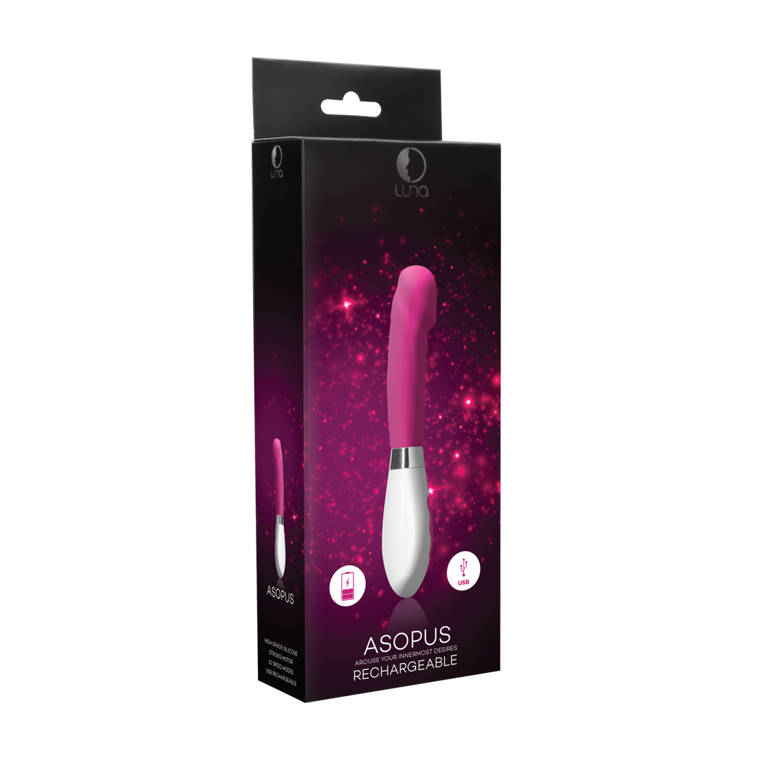 Asopus - Rechargeable Vibrator - Pink 2