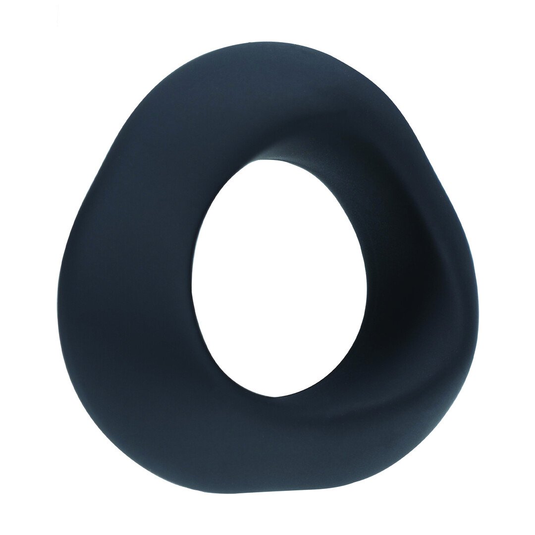 Ergo Liquid Silicone Cockring - Black 4