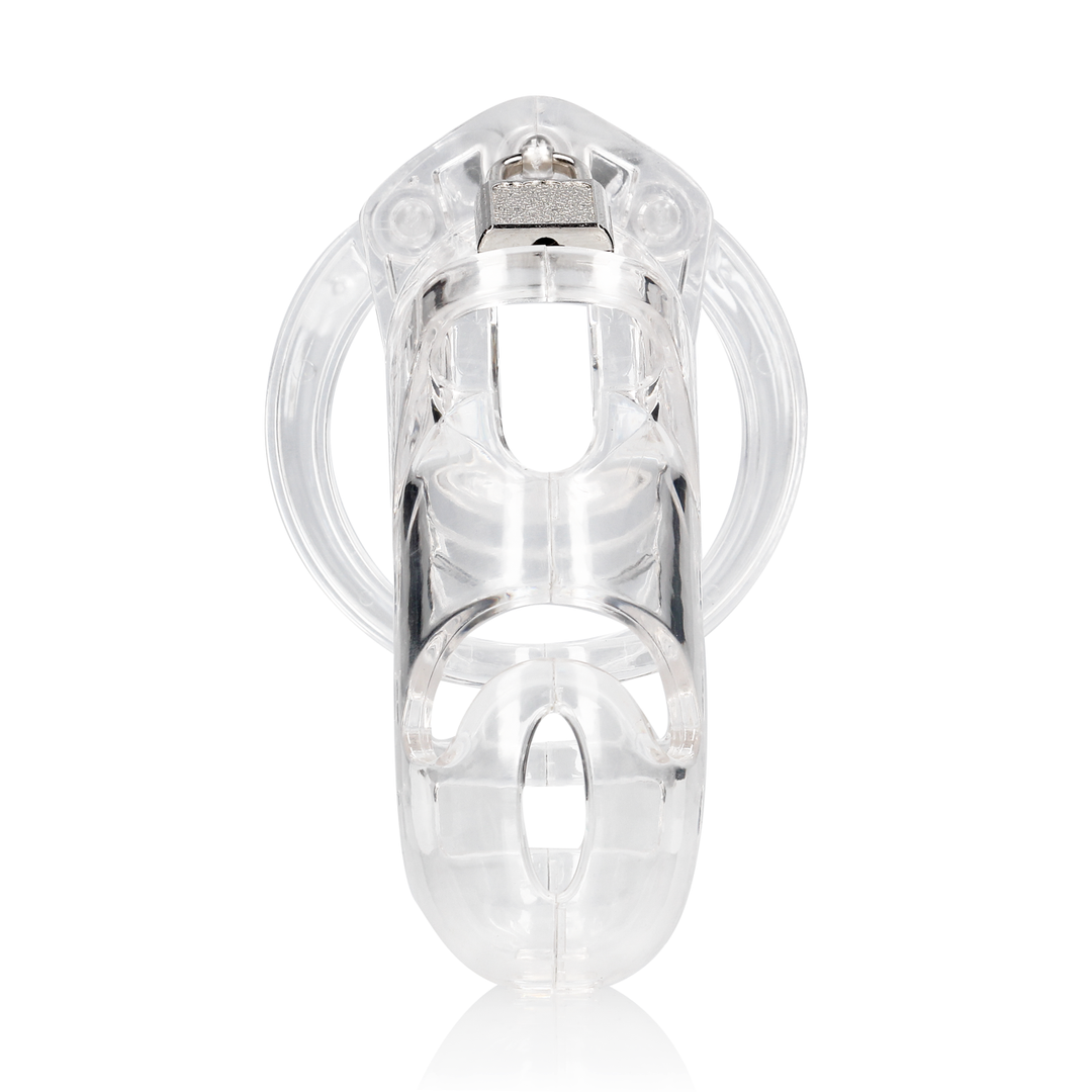 Model 26 - Chastity Cage - 4.5'' / 11,5 cm - Transparent 3