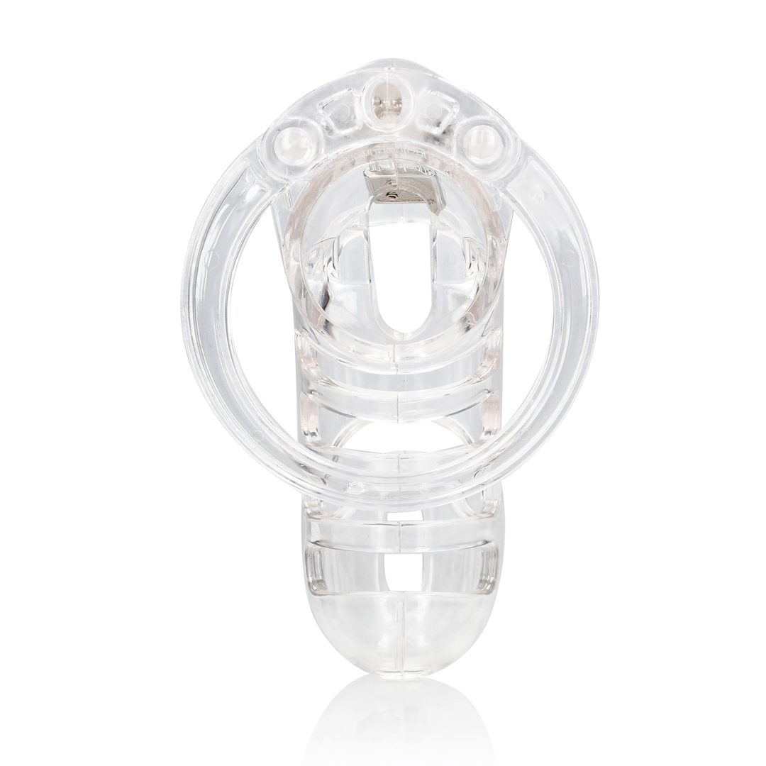 Model 26 - Chastity Cage - 4.5'' / 11,5 cm - Transparent 5