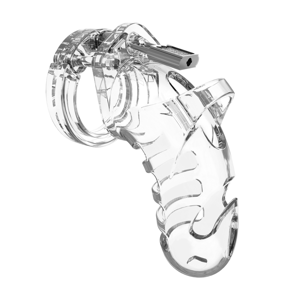 Model 26 - Chastity Cage - 4.5'' / 11,5 cm - Transparent 1