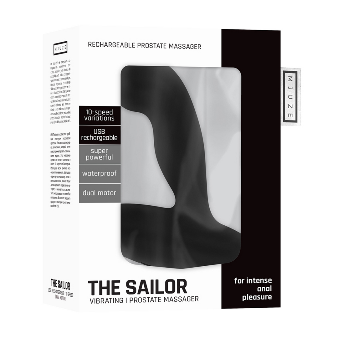 The Sailor - Vibrating Prostate Stimulator - Black 2