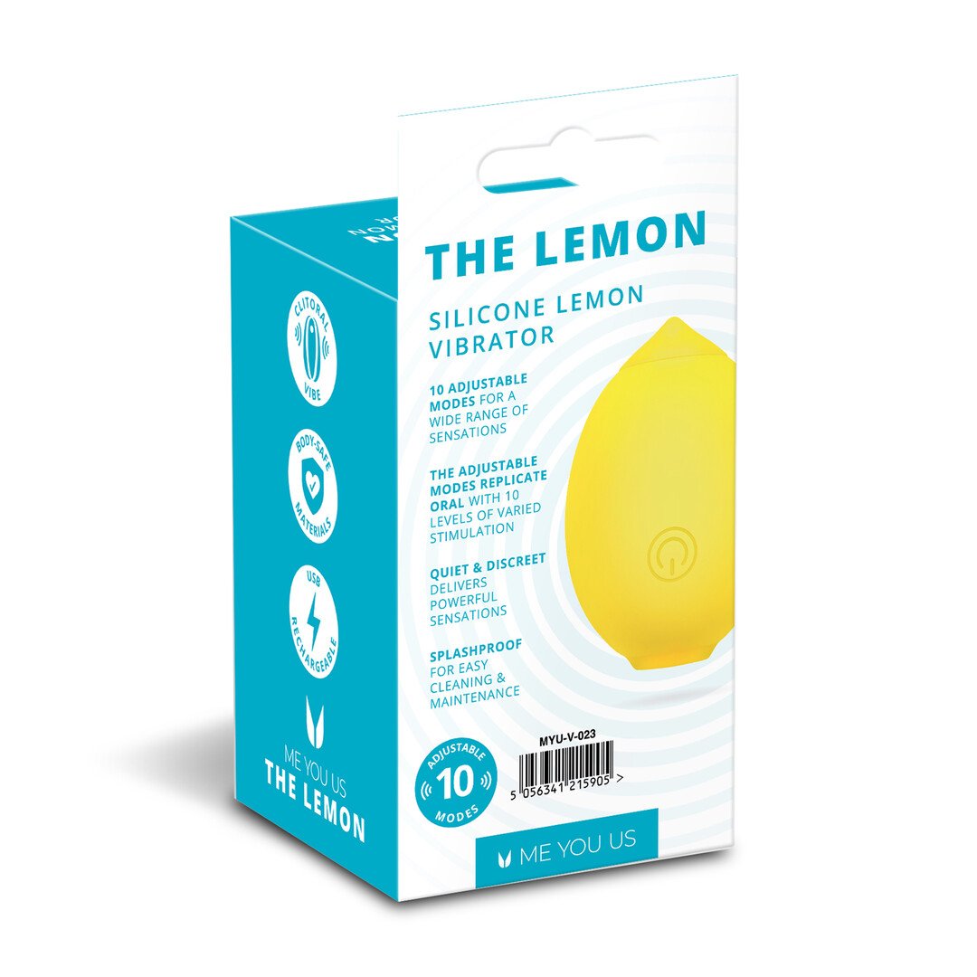 The Lemon - Clitoral Stimulator - Yellow 3