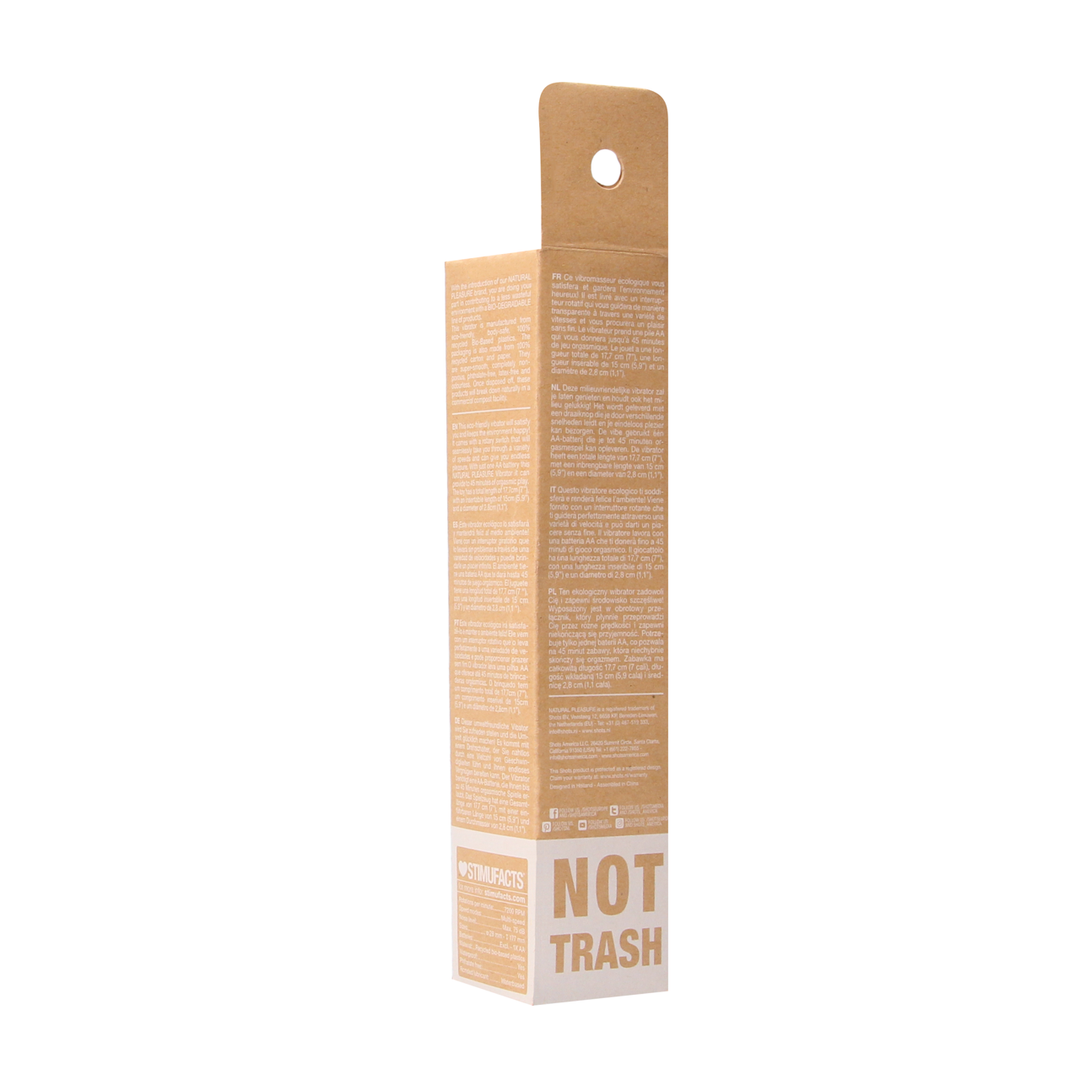 Biodegradable Vibrator - 7 / 18 cm 3