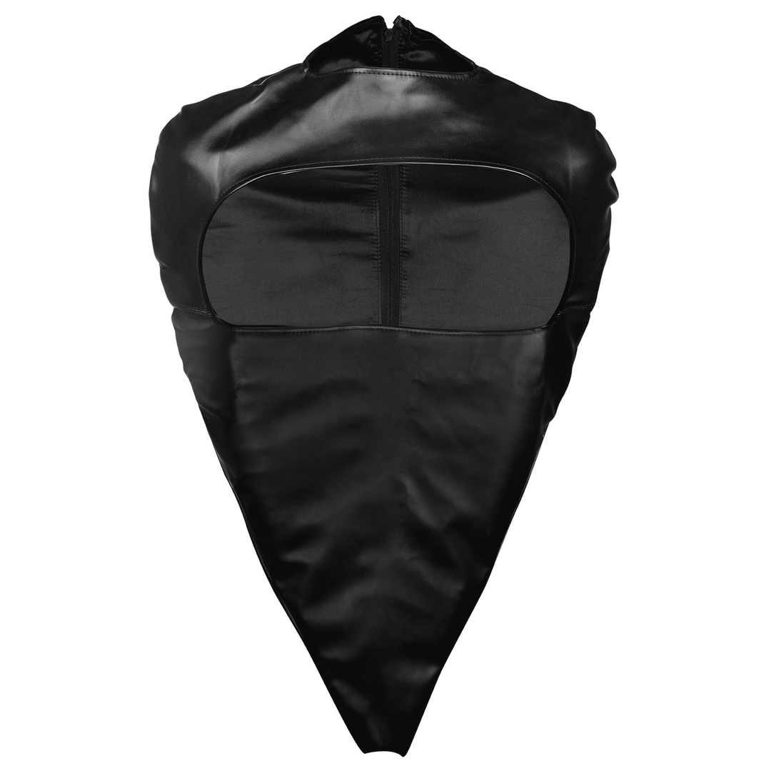 Zip-Up Full Arm and Shoulder Sleeve Restraint - Black 6