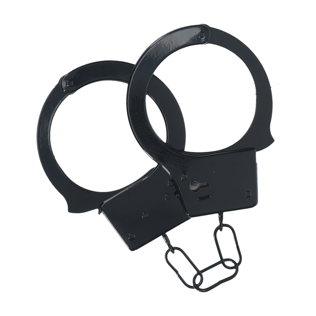 Classic Metal Handcuffs - Black 3