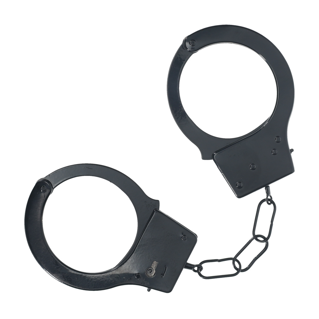Classic Metal Handcuffs - Black 1