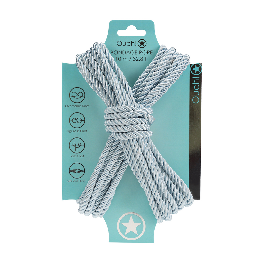 Polyester Bondage Rope - 32.8 ft / 10 m - Powder Blue 1