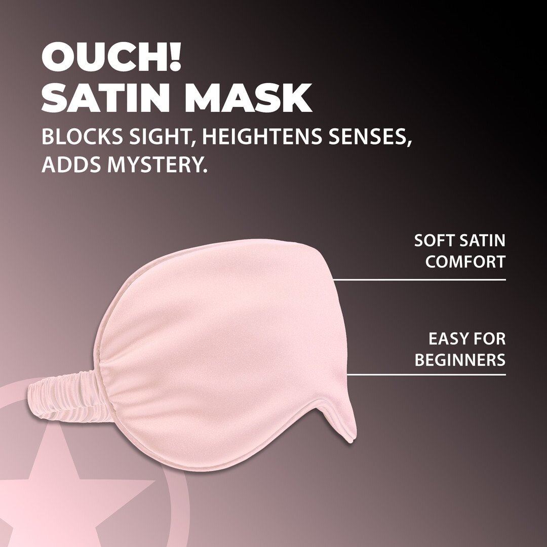 Satin Mask - Powder Pink 4