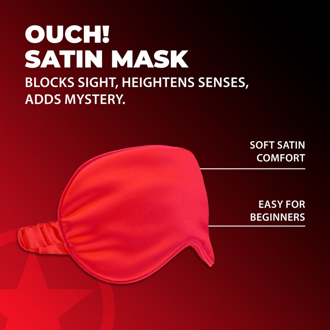 Satin Mask - Red 4