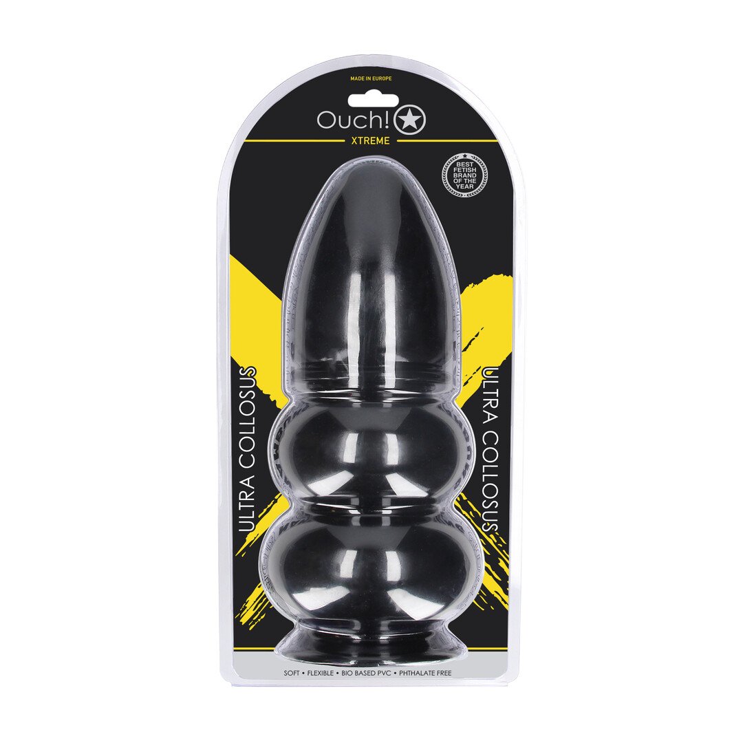 Ultra Collosus - Anal Plug - 3392 gr / 33 cm - Black 2