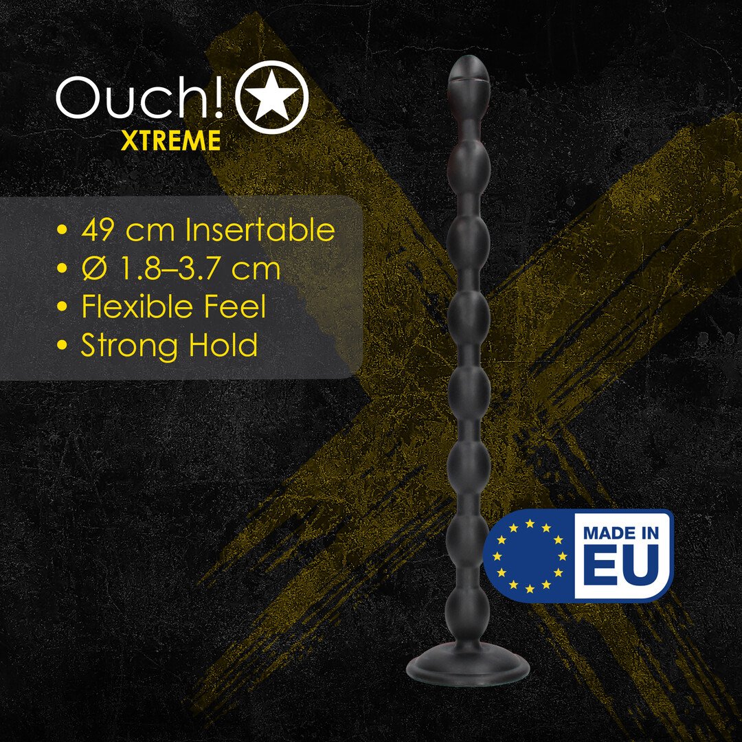 Chain Reaction - Anal Plug - 462 gr / 49 cm - Black 4