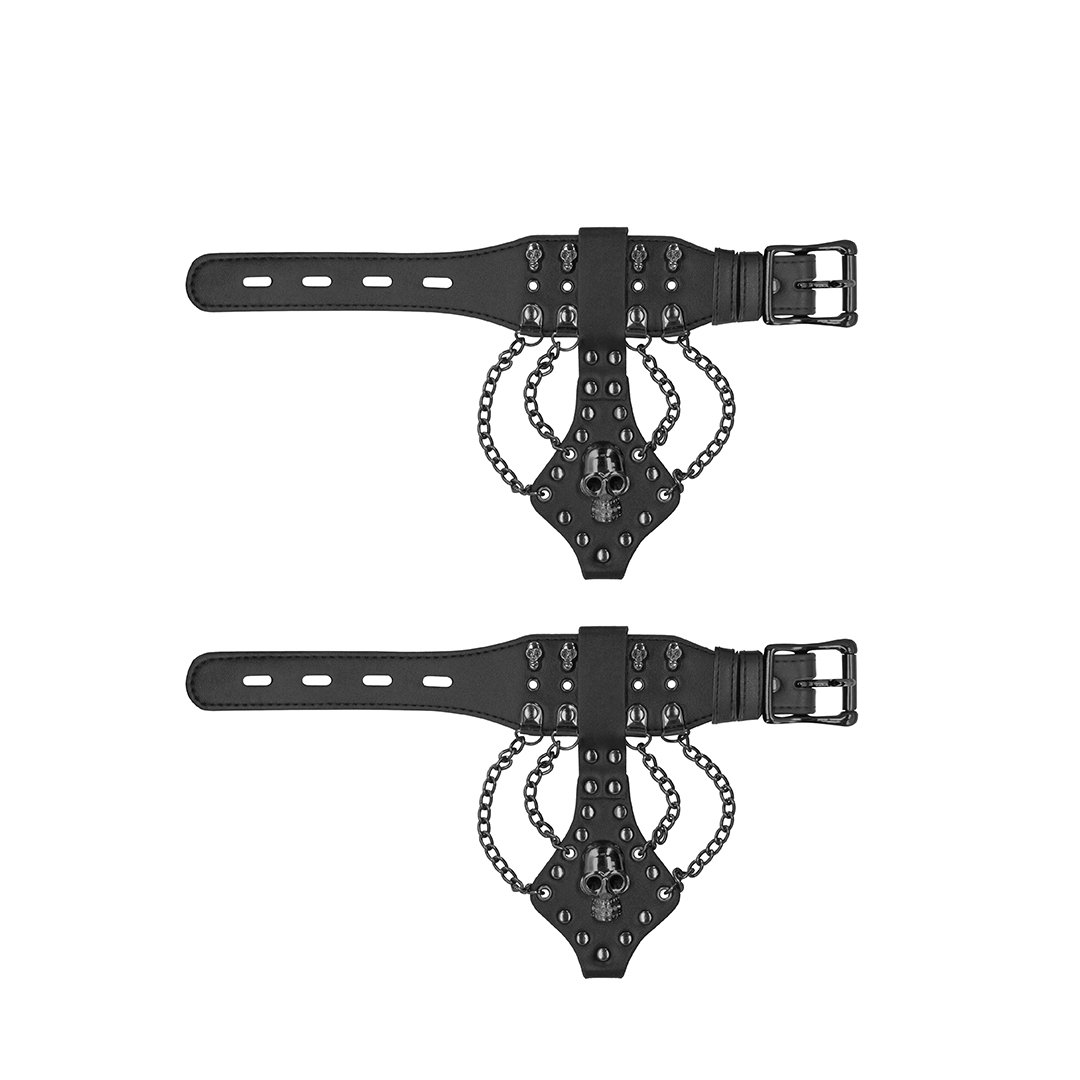 Handcuffs with Skulls and Chains 4
