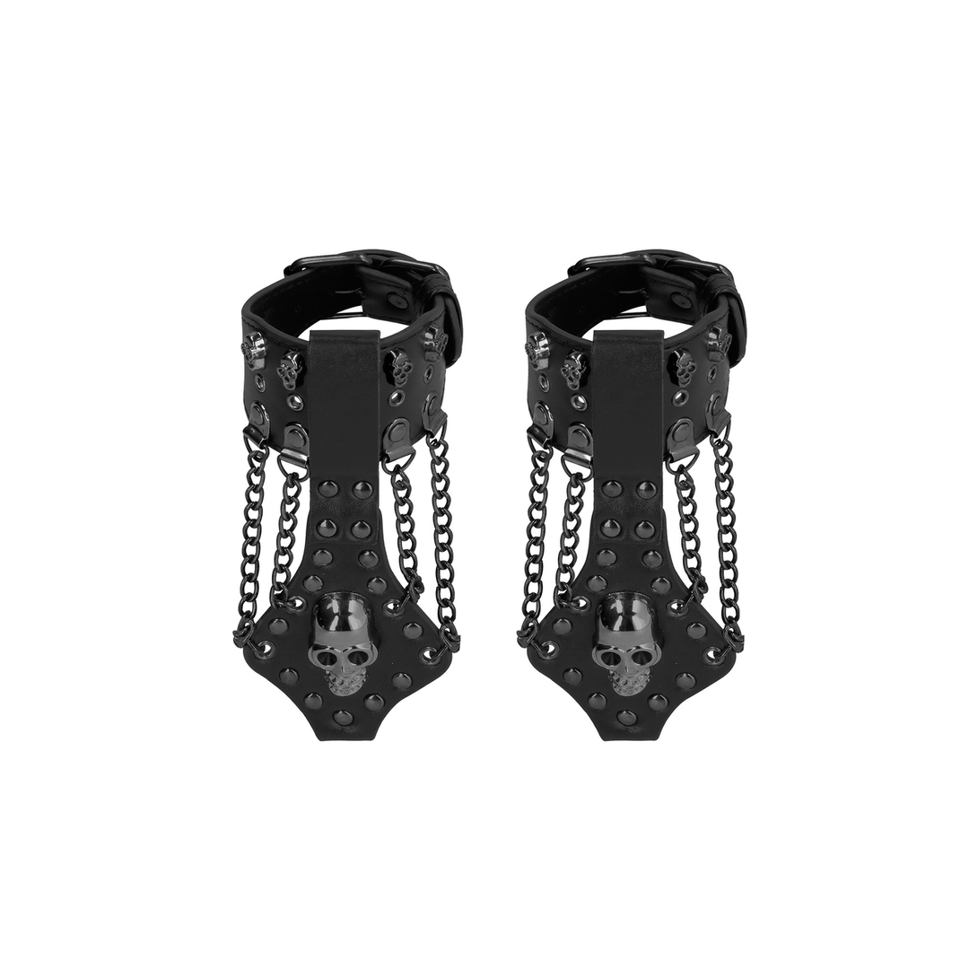 Handcuffs with Skulls and Chains 1