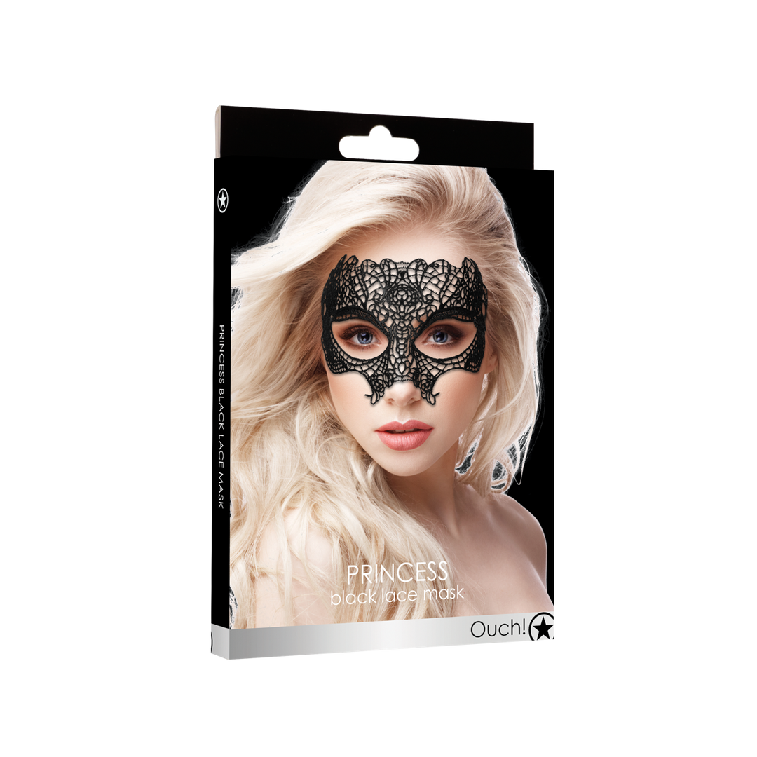 Princess - Black Lace Mask 2