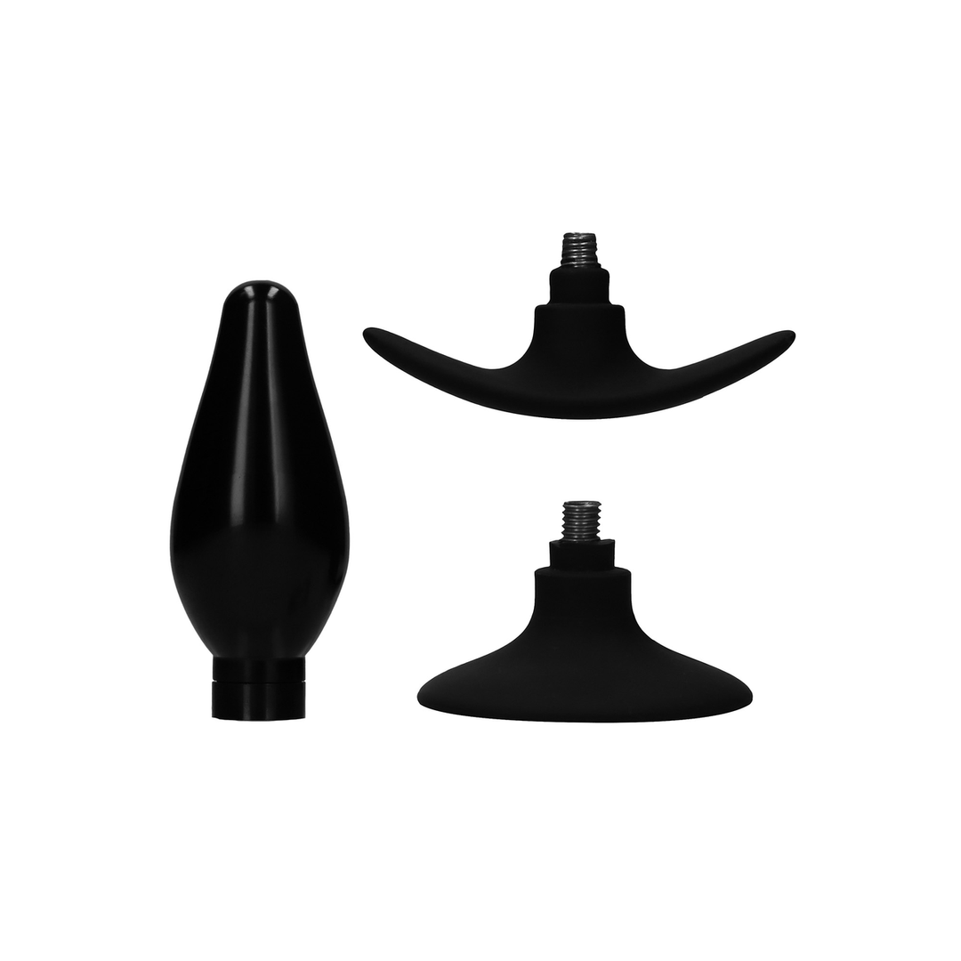 Interchangeable Butt Plug Set - Rounded - Large 1